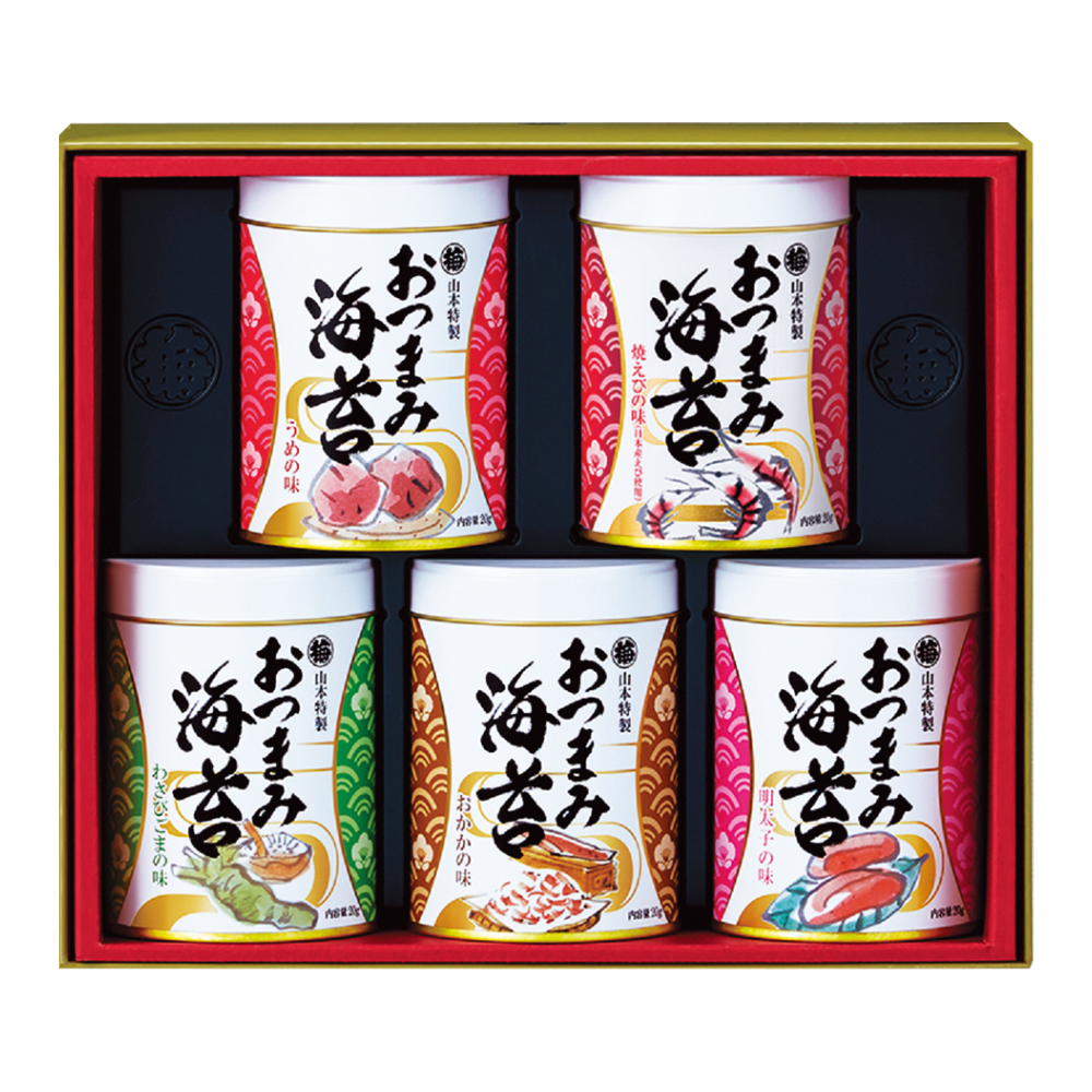 〈山本海苔店〉おつまみ海苔詰合せ