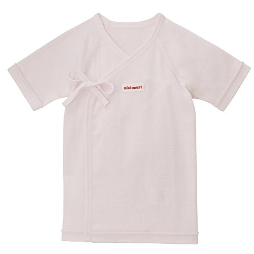 ピュアベールフライス短肌着 ピンク(40-2103-383)50cm→60cm