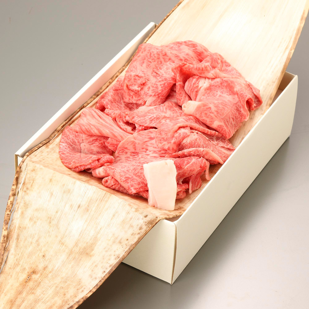 ＜高島屋契約牛牧場＞東北産黒毛和牛すき焼き用切落し