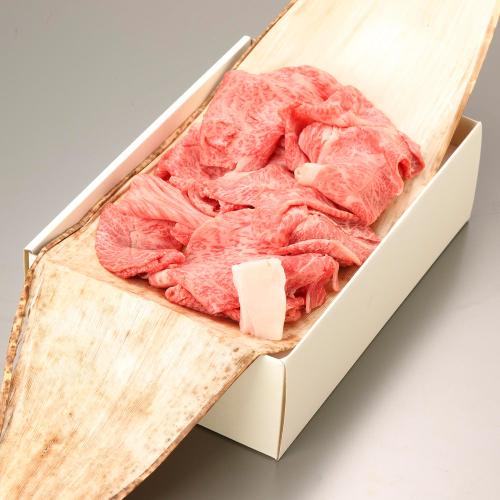 ＜高島屋契約牛牧場＞東北産黒毛和牛すき焼き用切落し