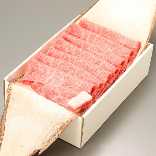＜高島屋契約牛牧場＞東北産黒毛和牛肩ロースすき焼用