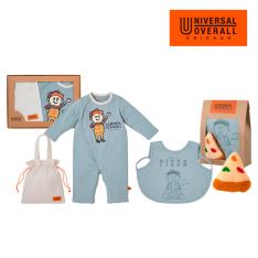 UNIVERSAL OVERALL ベビーギフト4点セット