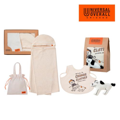UNIVERSAL OVERALL ベビーギフト4点セット