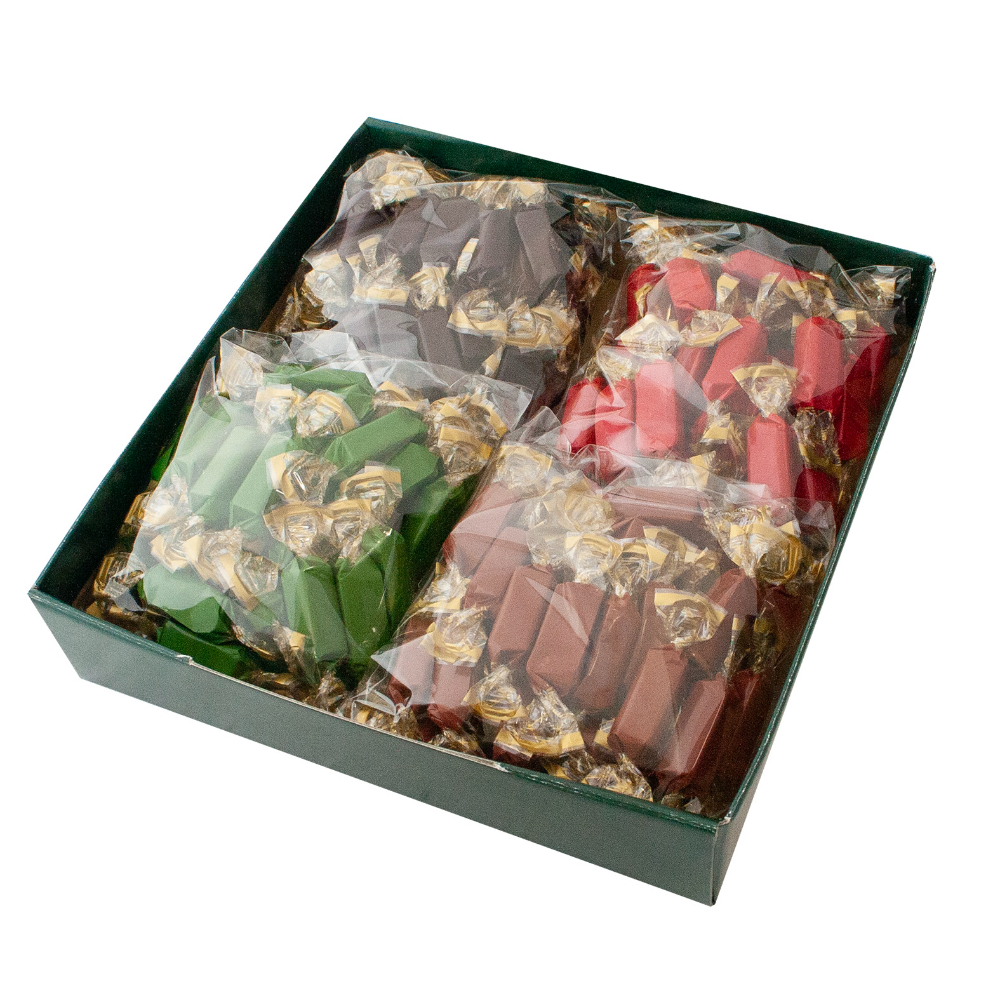 チョコレート4種お得セット800g（ミルク・抹茶・ほうじ茶・ビター）