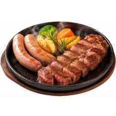 イベリコ豚ハーブフランクとステーキ夏の福袋