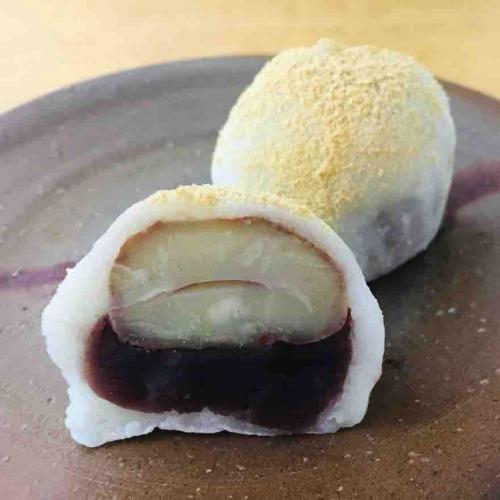 【店頭受取/玉川店】<鳴海餅本店>栗餅3個入【11月8日(土)午後4時以降】