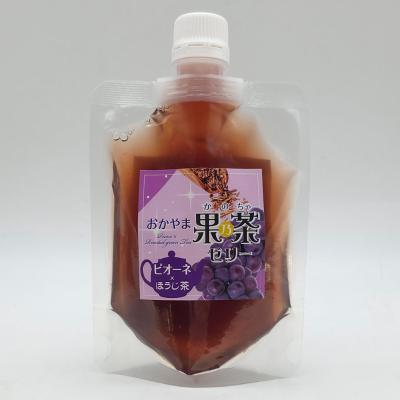 【よりどり】おかやま果乃茶ゼリー ピオーネ×ほうじ茶