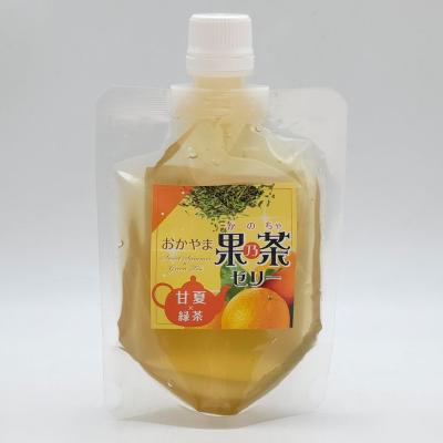 【よりどり】おかやま果乃茶ゼリー 甘夏×緑茶
