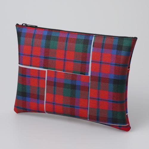 画像ルイーザ LARGE POCKET RED+GREEN+BRIGHT BLUE