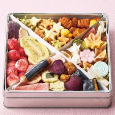 ＜あられの匠 白木＞吹きよせ 遊四季