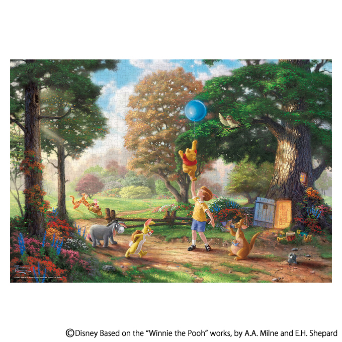 パネル付き 1000ピースジグソーパズル「Winnie The Pooh II」 商品詳細 高島屋オンラインストア