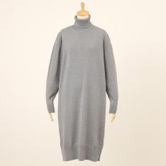 カシミヤ　ワンピース