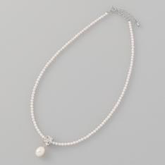 大粒9mm淡水パールペンダント