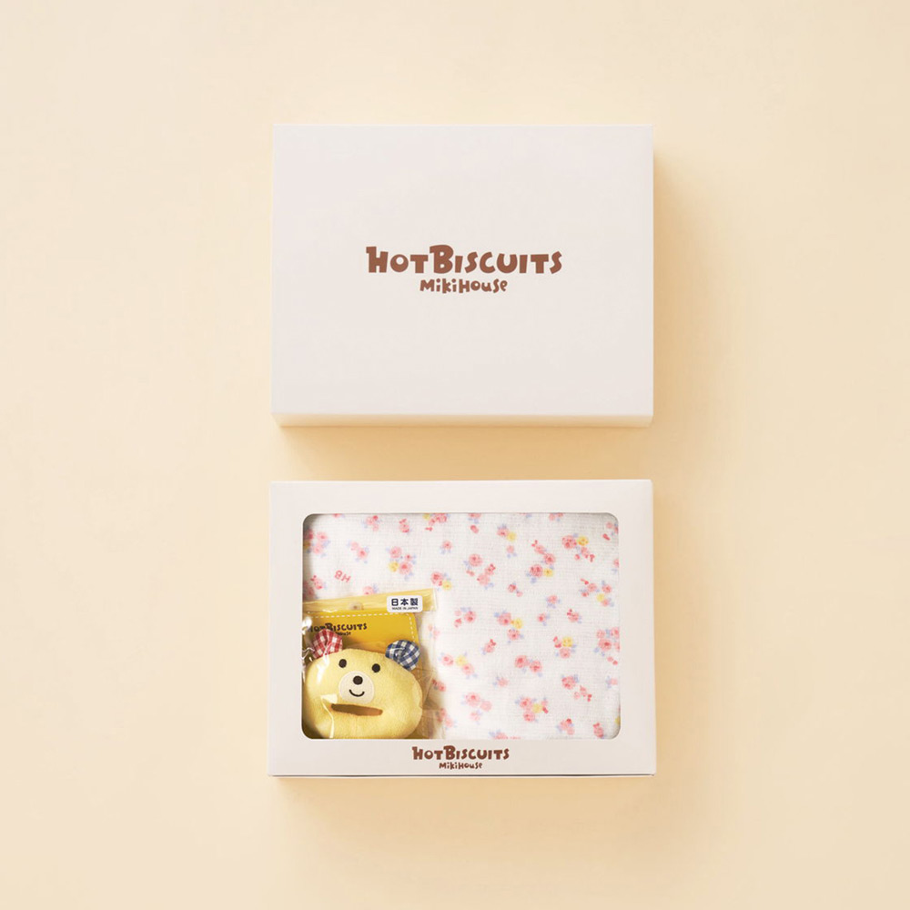 ガーゼバスタオル&ラトルセット（BOX付き）