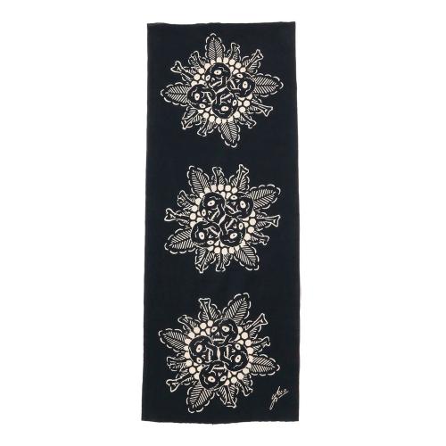 TOKYO CULTUART by BEAMS 横尾忠則 ／ 手ぬぐい 髑髏（黒）