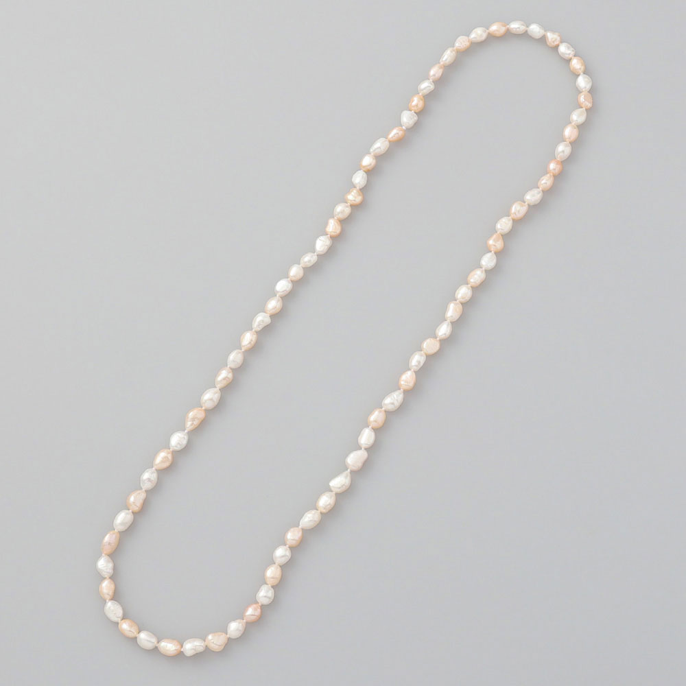 淡水パールバロックマルチネックレス(80cm)