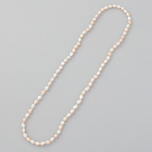 淡水パールバロックマルチネックレス(80cm)