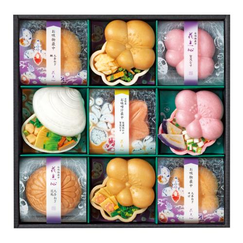 〈京都・辻が花〉京野菜のお吸物最中詰合せ