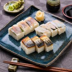 若狭の押し寿司 ハーフ3種セット （甘鯛・連子鯛・吟醸トロ鯖）