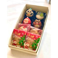 【クリスマス】創作上生菓子・焼菓子詰合せ「雪降る夜に」