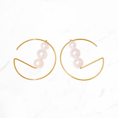 ターナリー サークル パールピアス