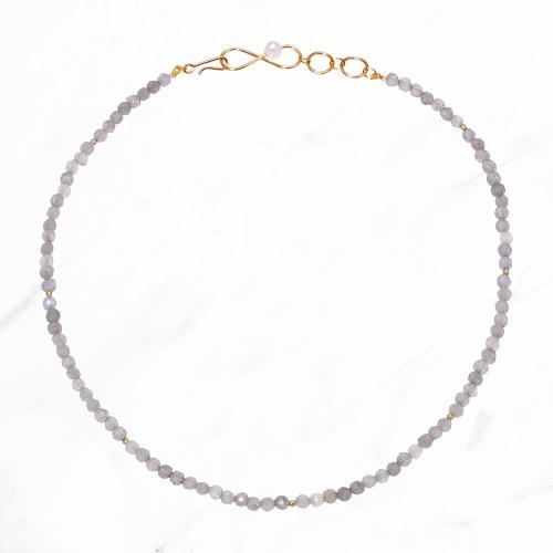 シークエンス ネックレス （ラブラドライト）