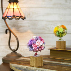 プリザーブドフラワー トピアリー ピンク