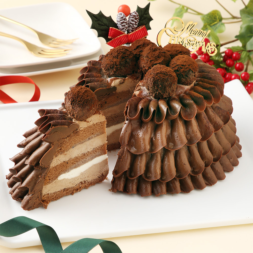 クリスマスのチョコレートケーキ 通販 毎年人気の濃厚ケーキやチョコレート専門店のスペシャリテ