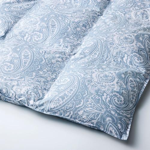 羽毛合掛ふとん(ネイビー)