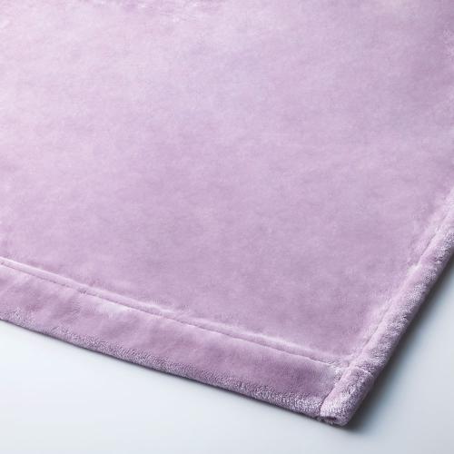 吸湿発熱毛布 140×200cm(パープル)