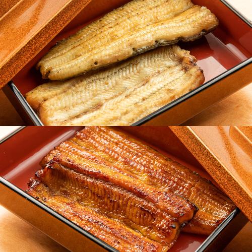 うなぎ蒲焼80g白焼120g詰合せ（計5枚）