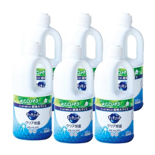 〈花王〉キュキュット(詰替用)超特大1,250ml6本