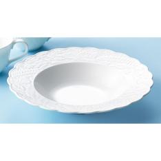 〈ナルミ〉ホニトンレース 26cmサービスプレート