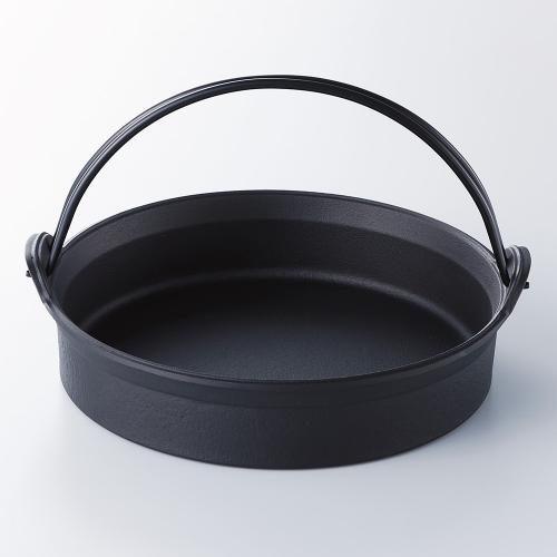 南部鉄器すき焼き鍋ツル付(卓上IH100V対応)