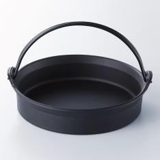 南部鉄器すき焼き鍋ツル付(卓上IH100V対応)