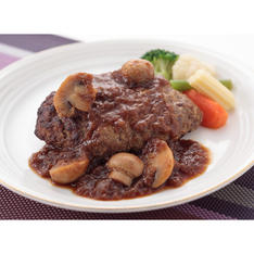 マッシュルームデミソースのビーフハンバーグステーキ（4袋入り）