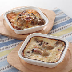 牡蠣とマッシュルームのグラタン＆ドリアセット