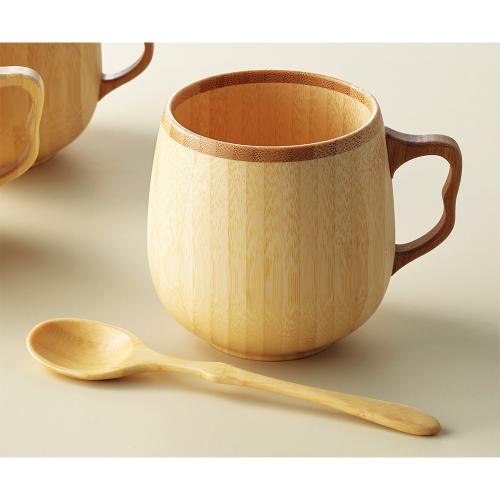 〈リヴェレット〉カフェオレマグ+スプーン ホワイト