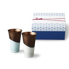 〈はんなり〉波の華ペアカップ