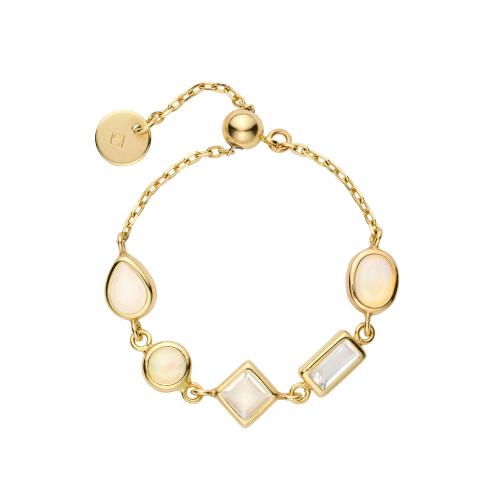 ホワイトカラー チェーンリング