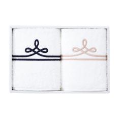 〈ホットマン〉1秒タオル ボーダー ハンドタオルセット