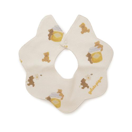 ［BABY］はちみつベア柄スタイ