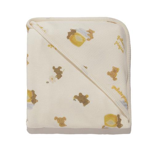 ［BABY］はちみつベア柄ブランケット