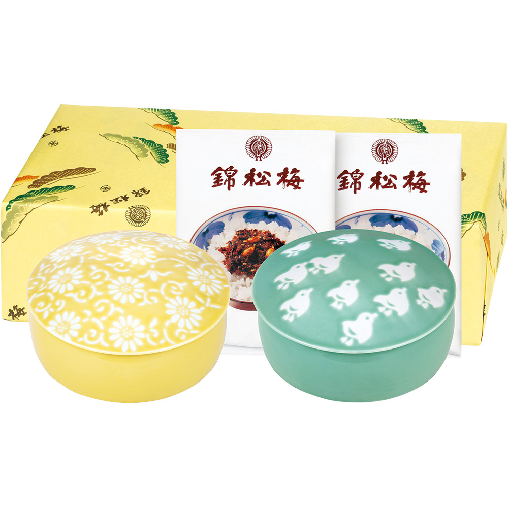 〈錦松梅〉有田焼容器入（新柄）