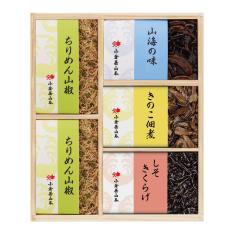 〈小倉屋山本〉ちりめん山椒 昆布詰合せ