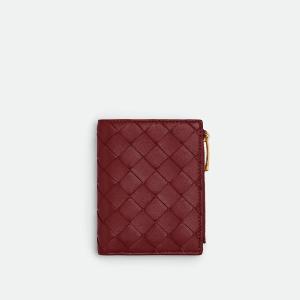 BOTTEGA レッド 二つ折り財布 BOTTEGA VENETA（ボッテガ・ヴェネタ） | 二つ折りウォレット