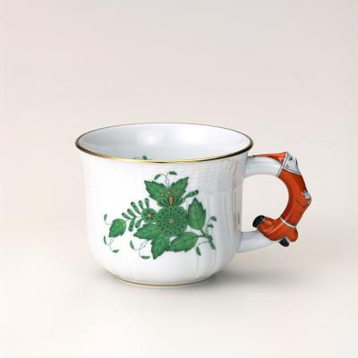 ヘレンド HEREND スープカップ コーヒーカップペア ブルーフラワー 共