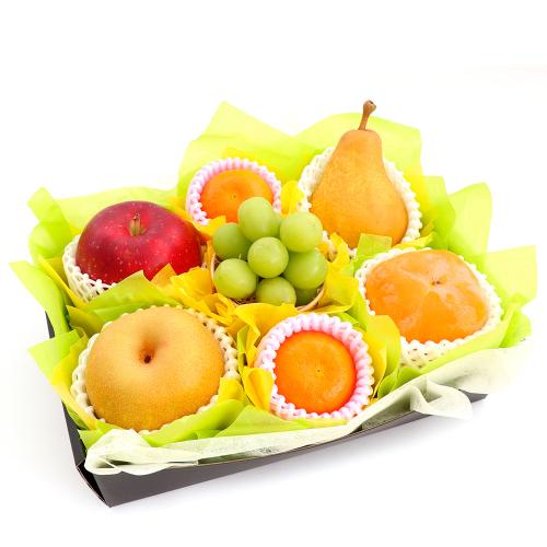 ［シャインマスカット・りんご・梨・柿・みかん］旬のフルーツギフト10A