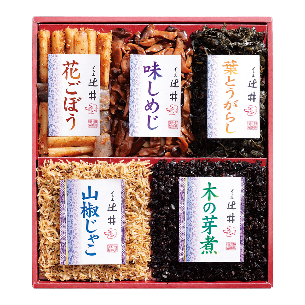 〈京都・鞍馬　くらま辻井〉京佃煮詰合せ