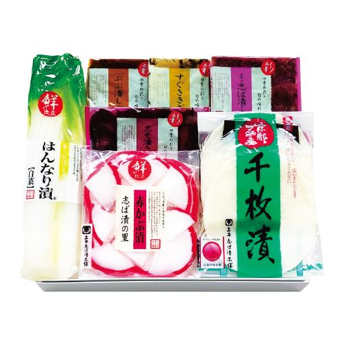 〈土井志ば漬本舗〉京のはんなり漬